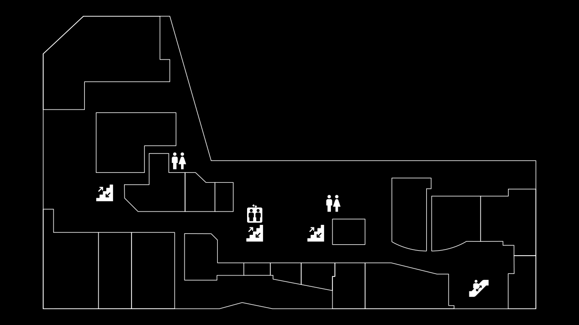 쿠차라 SFC점 매장위치 B1